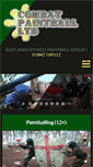 Mobile Screenshot of combatpaintball.org